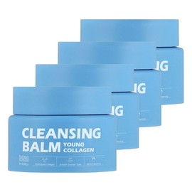 Ten Zero Double Cleansing Makeup Remover Moisturizing Recommended Cleansing Balm Young Collagen Cleansing Balm 80g 4pcs / 텐제로 이중세안 메이크업리무버 보습 추천 클렌징밤 어린 콜라겐 클렌징 밤 80g 4개
