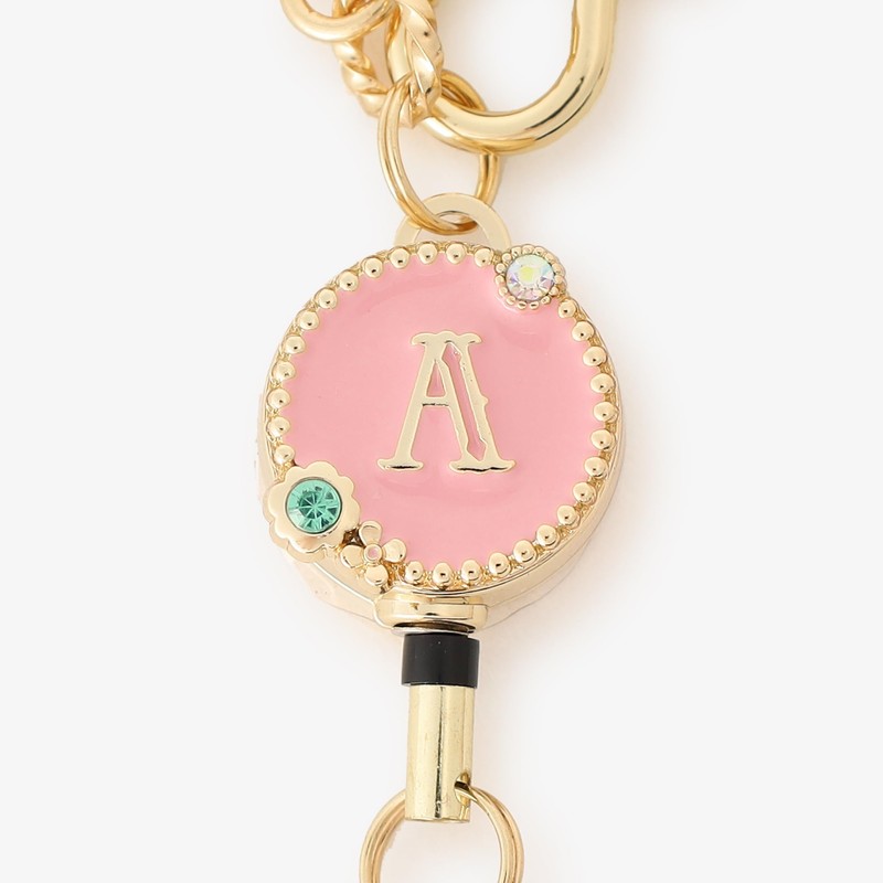 Afternoon Tea Living JD54 Initial Cord Reel Chain, a