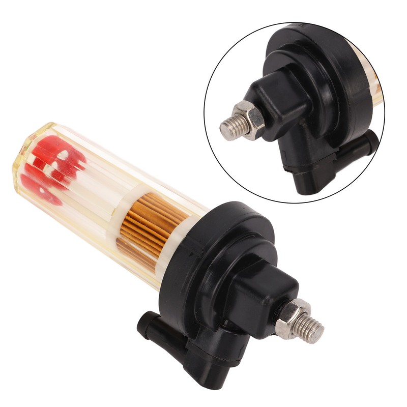 Outboard Engine Fuel Filter 35‑881538T1 8mm Nipple Barb for 115HP