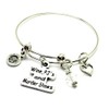 ChubbyChicoCharms Wine Pjs and true crime shows documentaries Expandable Bangle