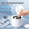 Professional Ultrasonic Retainer Cleaner 300mL Large Capacity, 42kHz for Dentures,