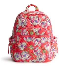 Vera Bradley Featherweight Bancroft Backpack, Swirling Poppies