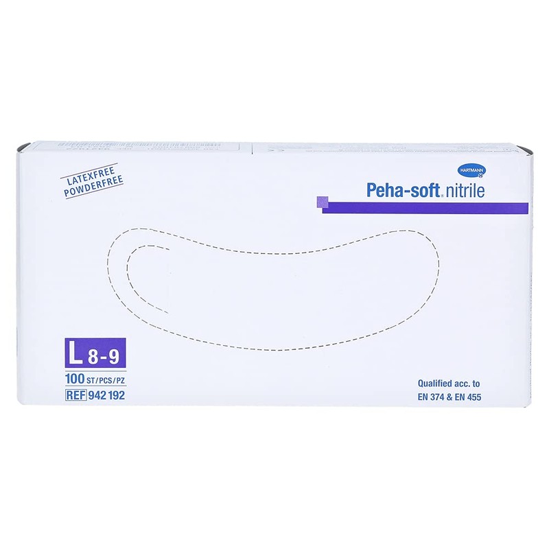 peha Soft Nitrile Glove RF 942192 T L 100 U