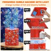 Bombble Astronaut Bubble Machine, Automatic Fireworks Bubble Machine with 240ml