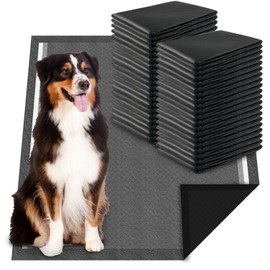 Dogcator Charcoal Puppy Pads Extra Large, Activated Charcoal Dog Pee Pads, X-Large Odorless Potty Pads for Dogs 28"x34", 40 Count XL Disposable Puppy Pads Pet Training Pads for Housebreaking