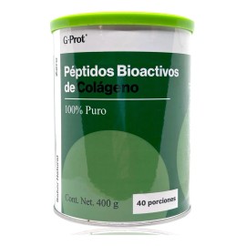 Péptidos De Colágeno Puro 400 G Natural G-prot Zero