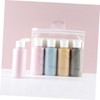 Mikinona Compact 4 Pack Travel Bottles 50ml Squeeze Shampoo Dispenser