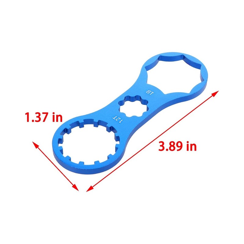Pack of 4 Bicycle Keys, Bicycle Front Fork Repair Tool,