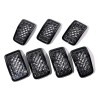 AstraDepot For 2019-2023 Jeep Cherokee Honeycomb Mesh Front Grill Inserts