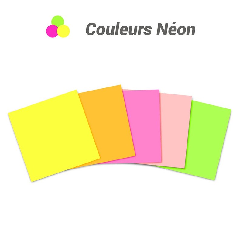 WAYTEX 3000 Sticky Notes Neon Sticky Notes 12 Mini Pads