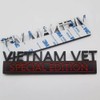 Pair Set Metal Vietnam Vet Special Edition Emblems 3D Badges