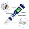 Cuteefun Digital PH Meter, 5 in 1 Water Quality Tester