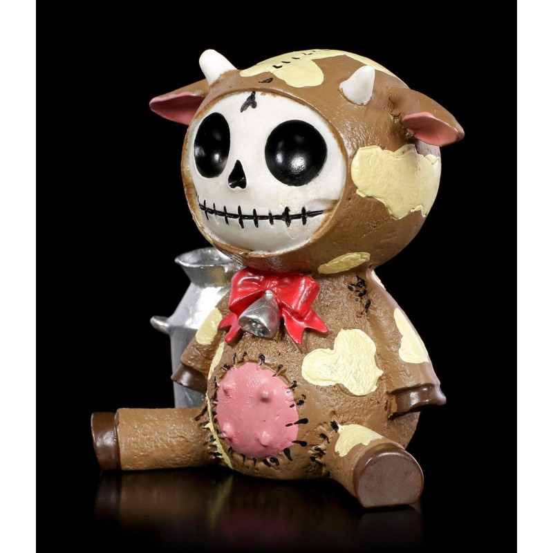 Furrybones Funny Fantasy Figure - Brown Moo-Moo | Funny Whimsical