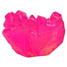 Harmonize Reiki Healing Crystal Fuchsia Titanium Cluster Specimen Natural Energy