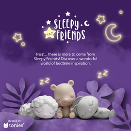 Tonies Sleepy Friends: White Noise from The Ocean Audio Toy Figurine Featuring Sleepy Penguin