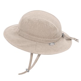 Jan & Jul Quick Dry Sun Hat for Swimming, 50+ UPF Beach Hat for Boys and Girls (XL: 5-12 Years, Wheat)