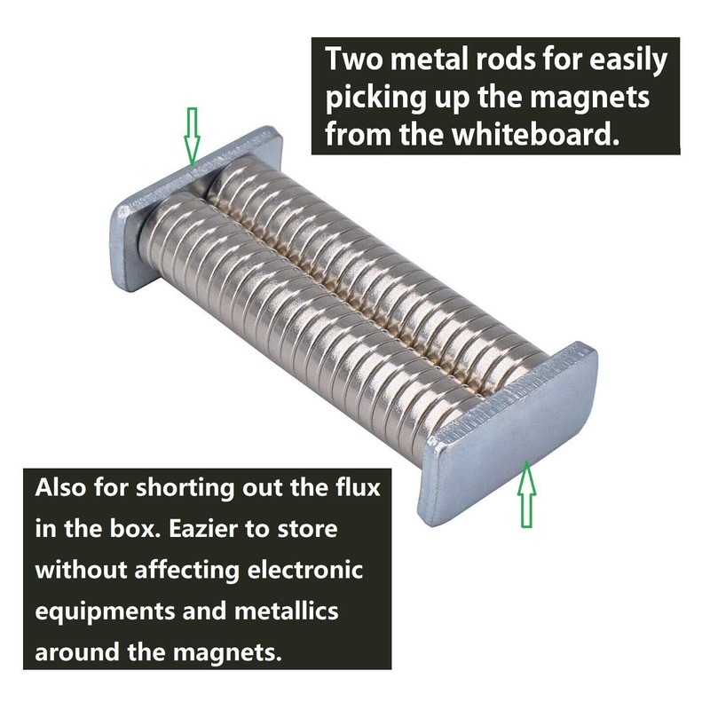 Magnetpro Pack of 40 Disc Magnets 10 x 3 mm