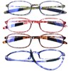 AQWANO 4 Pack Computer Reading Glasses Blue Light Blocking Lightweight