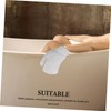 VICASKY 1pair Exfoliating Shower Mitts Washable Body Scrubber Gloves for
