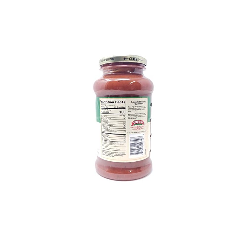 LaRosa's Original Pasta Sauce 24 Oz Jar (2 Pack)