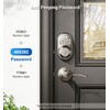 Veise Keyless Entry Door Lock, Electronic Keypad Deadbolt, Keyed Entry,