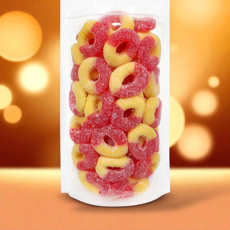 Smarty Stop Gummy Ring Candy – Chewy Fruit-Flavored Edible Gummies