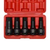 CASOMAN 3/4 Inch Drive Impact Hex Driver Set, 5-Pieces, SAE,