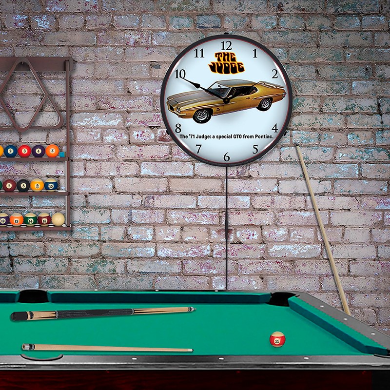 1971 GTO Judge LED Lighted Clock