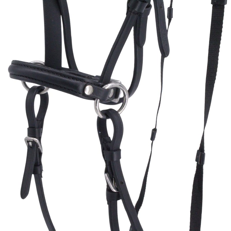 PFIFF Hobby Horsing 103111 Bitless Snaffle for Hobby Horse Play