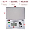 Escali Pana V136 Large Volume Measuring Kitchen/Baking/Cooking Scale, Preprogrammed With