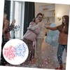 LIFKOME 100Pcs Acrylic Mini Pacifiers for Shower Decorations Shower Favors