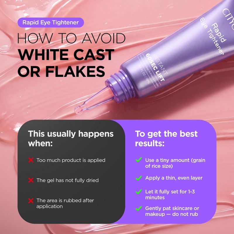 Instant Lift Eye Gel: Eye Firming Cream for Under Eye