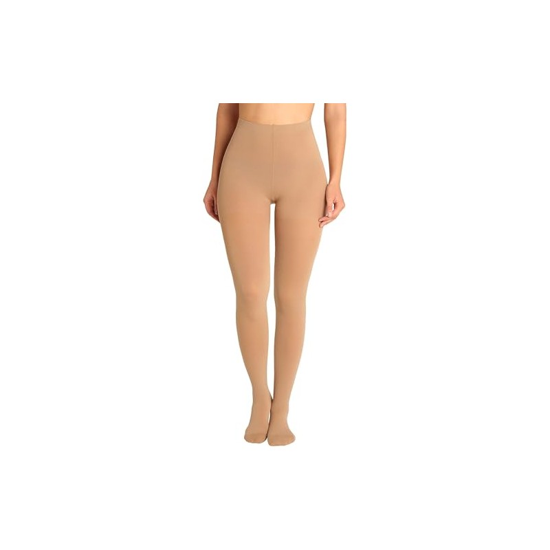 4 Pantimedias De Compresion Media Prevent Varices Circulacion (Mediana, Natural