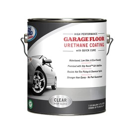 Rain Guard Water Sealers SP-1508 Clear High Gloss Garage Floor Urethane Sealer Single Part Ready to USE Covers up to 200 Sq. Ft. 1 Gallon – Garage Floor Concrete Sealant