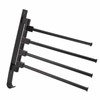 RV Clothes Drying Rack Aluminum Multifunctional Drilling Free Wind Proof