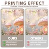 YCUCUEI 7x5ft Fabric Pink Mushroom House Forest Fairy Tale Backdrop