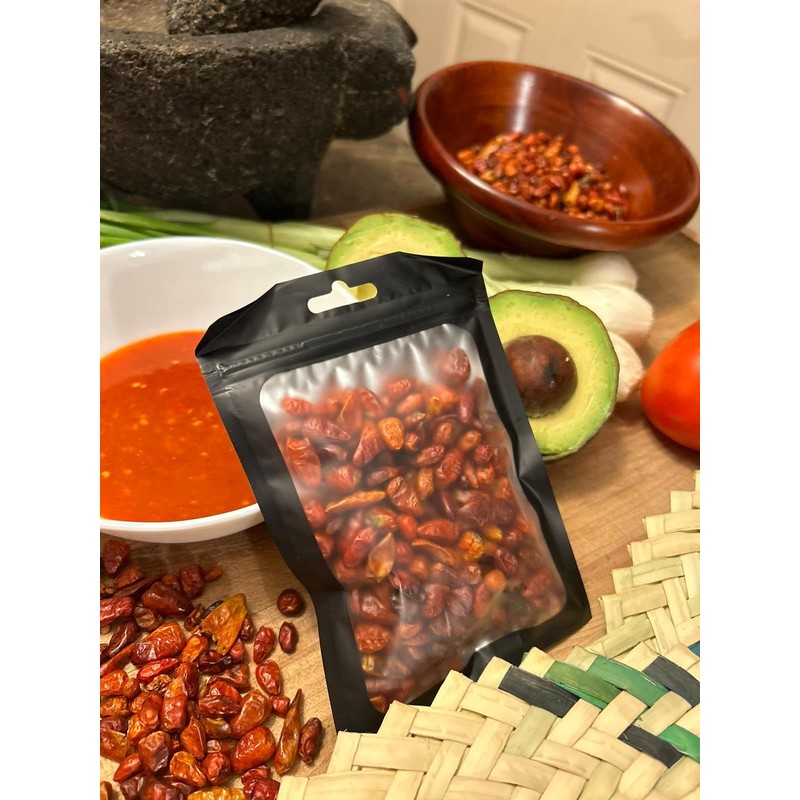 Generic Dried Whole Chili Pequin Peppers for Mexican food, Chile