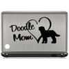 Doodle Mom Labradoodle Black Decal Sticker for Car Window 8.0
