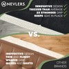 Nevlers 84"x22" White Couch Cushion Grip Pad | Durable PVC
