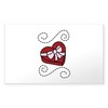 CafePress Heart Box of Chocolates Sticker Rectangle Bumper Sticker Car