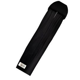 100% Cotton Hijab Jersey Headscarf Women Ladies Premium 180 x 100 cm, Black #30