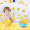 Joottuan 24 PCS Yellow Duck Non Slip Shower Stickers Cute