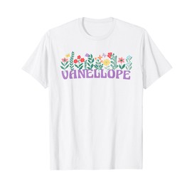 Wildflower Floral VANELLOPE First Name Mother's Day Women T-Shirt