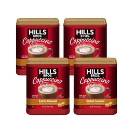 Hills Bros. Flavor Coffee (Salted Caramel, 14 Ounce (Pack of 4)