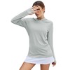 LUYAA Performance Hoodie Women Sunproof Fishing Hiking Shirts Tennis Lightweight