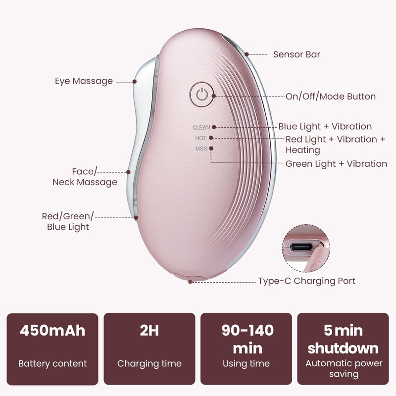 EMS Gua Sha Face Massager Gua Sha Face Tools with