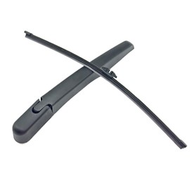 Rear Windshield Wipers Blade Arm Set for Ford EDGE 2015-2020 Back Glass Wiper Arm Blade Replacements All Seasons Fit, Replacement OE: FT4Z-17526-A, DS7Z-17C526-A