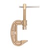 Welding Ground Clamp Brass Good Electrical Conductivity Anti Oxidation G