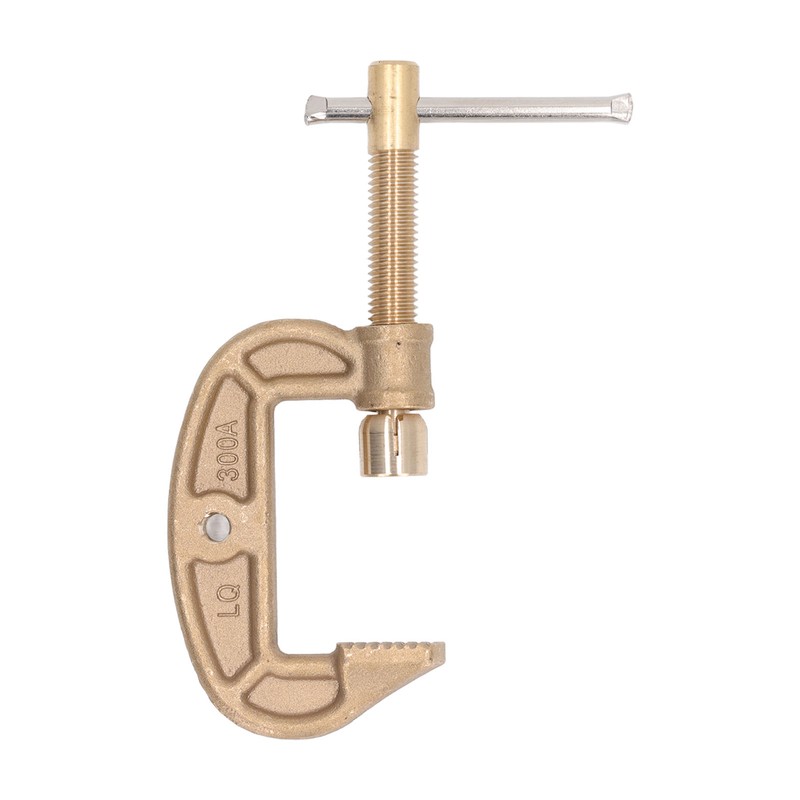 Welding Ground Clamp Brass Good Electrical Conductivity Anti Oxidation G