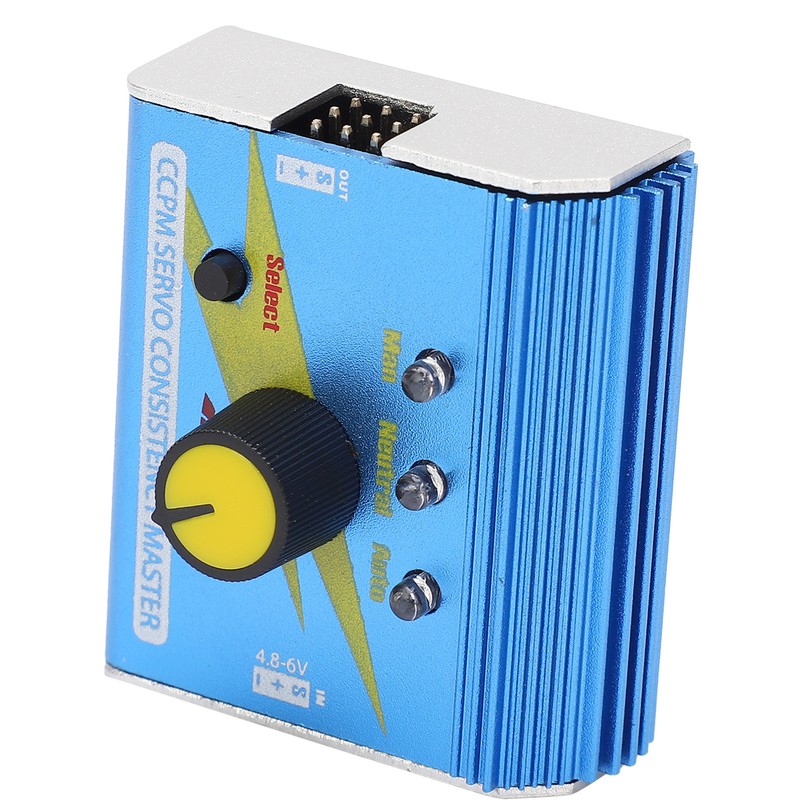 ESC Servo Tester CCPM Servo Consistency Master with 3‑Gear Indicator